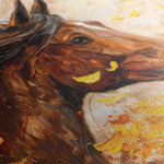 Horses 251 Canvas Art 90 x 60 cm / Stretched on hidden frame