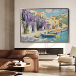 Landscape 251 Canvas Art 90 x 60 cm / Stretched on hidden frame