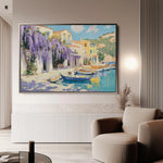 Landscape 251 Canvas Art 90 x 60 cm / Stretched on hidden frame