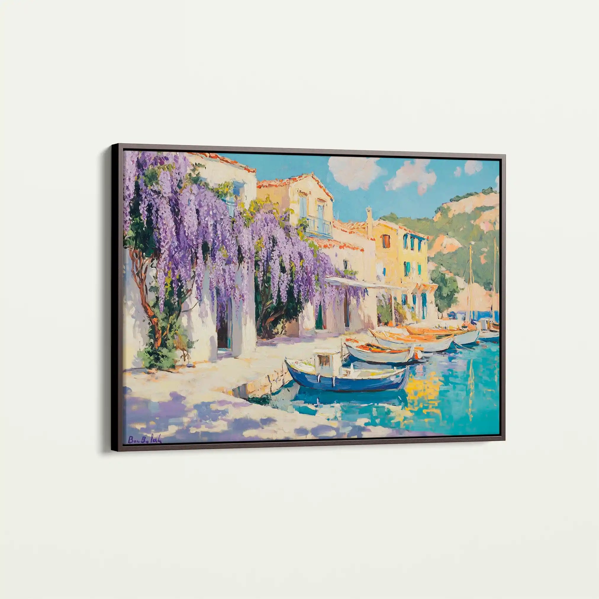 Landscape 251 Canvas Art 90 x 60 cm / Stretched on hidden frame