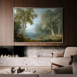 Landscape 252 Canvas Art 90 x 60 cm / Stretched on hidden frame