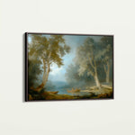 Landscape 252 Canvas Art 90 x 60 cm / Stretched on hidden frame