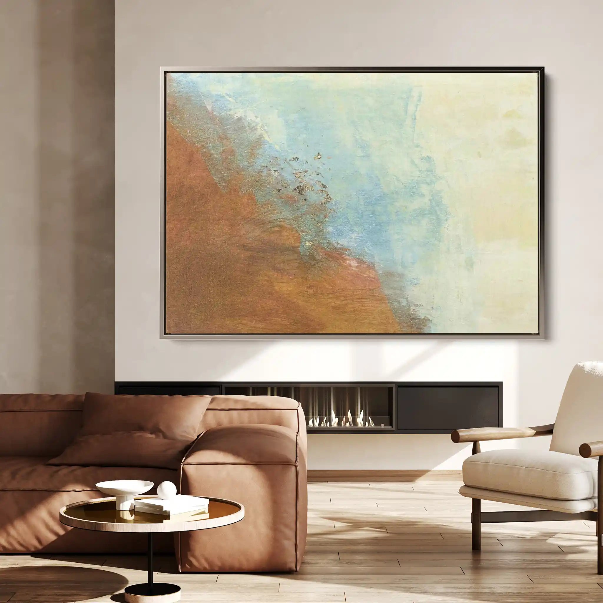 Abstract 253 Canvas Art 60 x 40 cm / Stretched on hidden frame