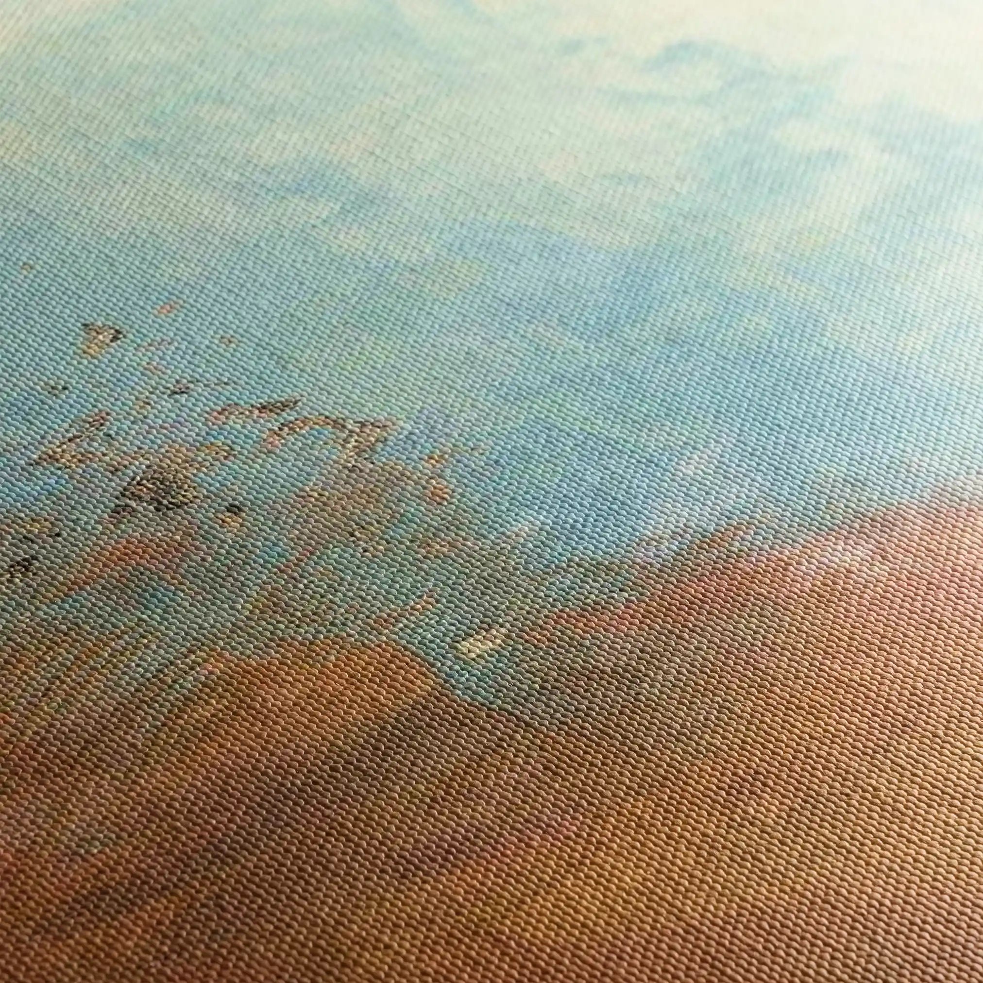 Abstract 253 Canvas Art 60 x 40 cm / Stretched on hidden frame