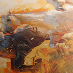 Horses 253 Canvas Art 90 x 60 cm / Stretched on hidden frame