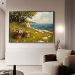 Landscape 253 Canvas Art 90 x 60 cm / Stretched on hidden frame