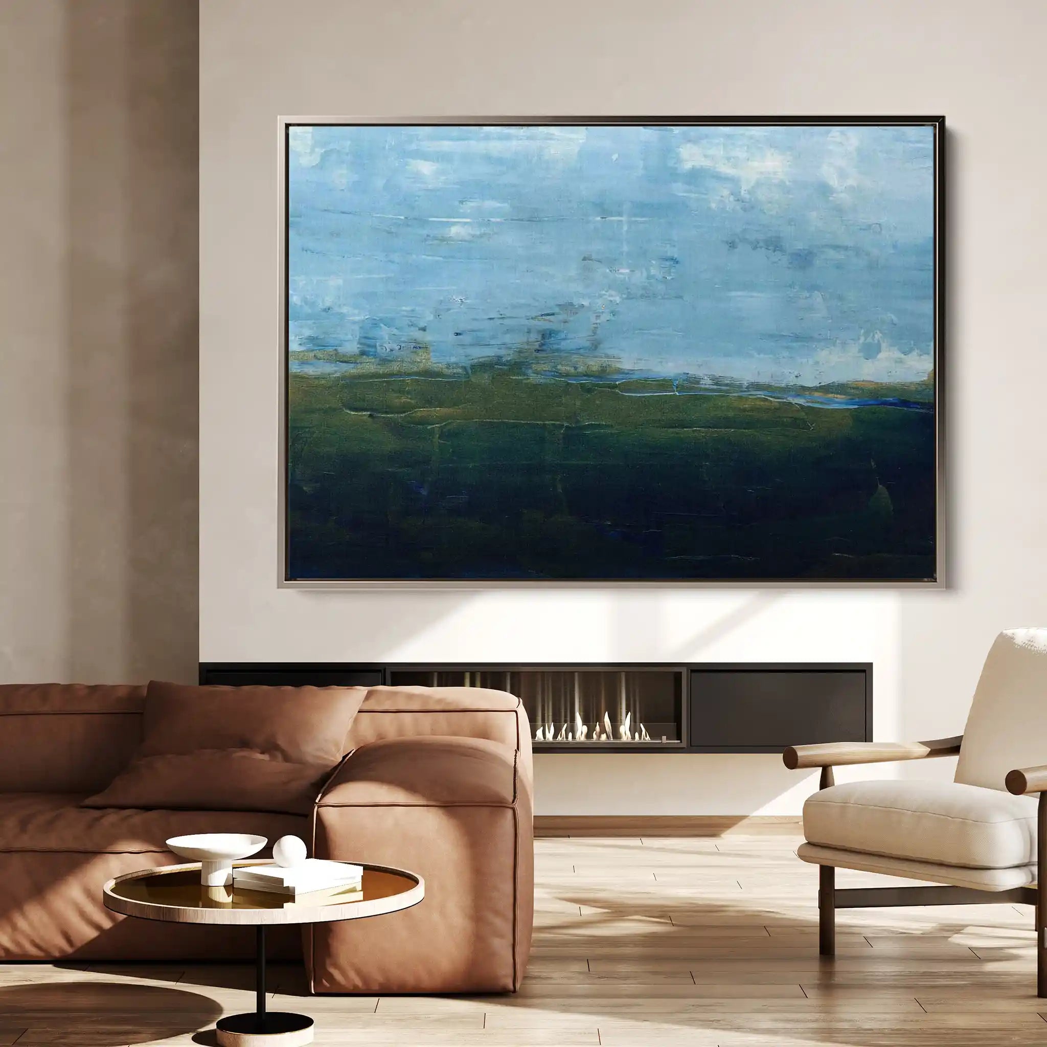 Abstract 254 Canvas Art 60 x 40 cm / Stretched on hidden frame