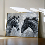 Horses 254 Canvas Art 90 x 60 cm / Stretched on hidden frame