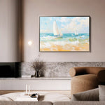 Landscape 254 Canvas Art 90 x 60 cm / Stretched on hidden frame