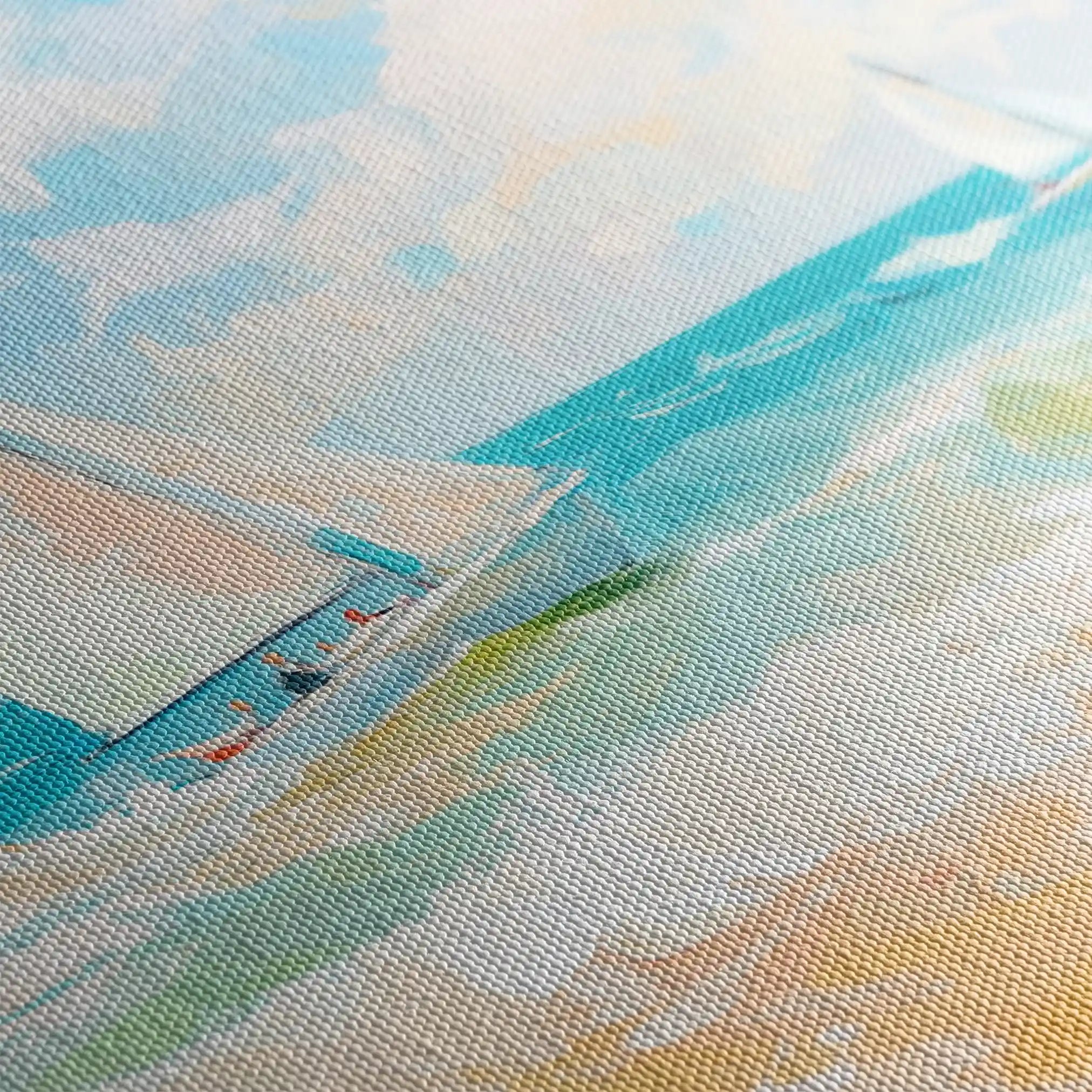 Landscape 254 Canvas Art 90 x 60 cm / Stretched on hidden frame