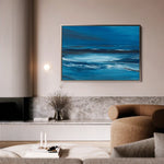 Abstract 255 Canvas Art 60 x 40 cm / Stretched on hidden frame
