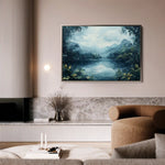 Landscape 255 Canvas Art 90 x 60 cm / Stretched on hidden frame