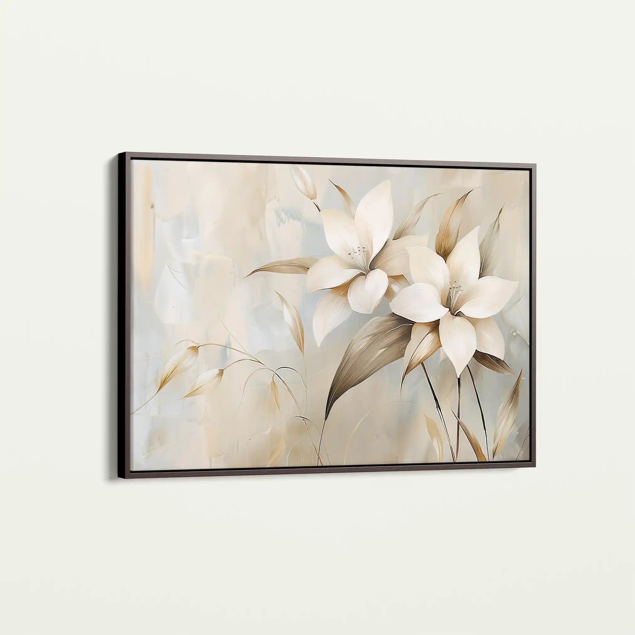 Floral Canvas Wall Art WAD256-F 90 x 60 cm / Stretched on hidden frame