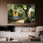 Landscape 257 Canvas Art 90 x 60 cm / Stretched on hidden frame