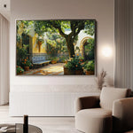 Landscape 257 Canvas Art 90 x 60 cm / Stretched on hidden frame
