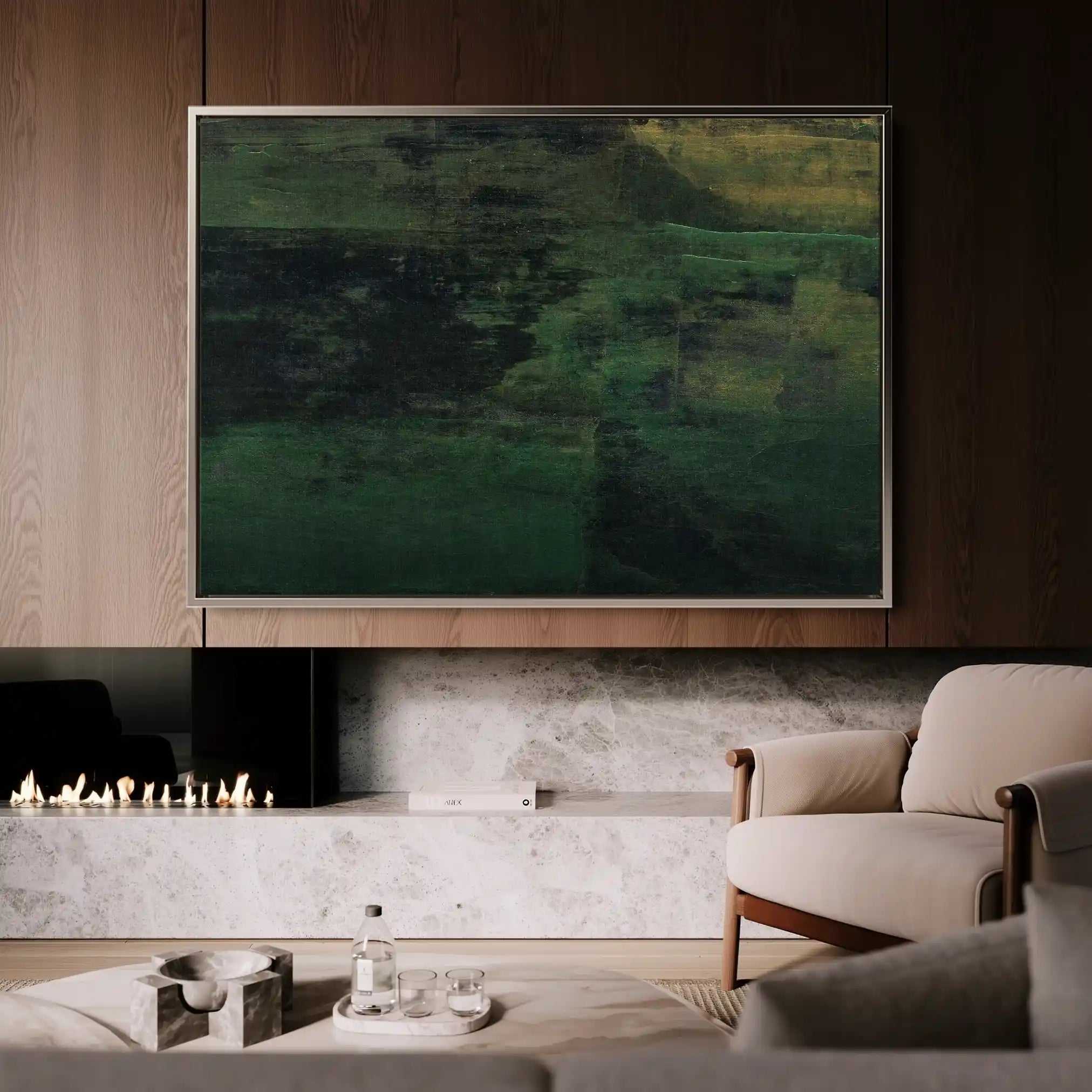 Abstract 258 Canvas Art 60 x 40 cm / Stretched on hidden frame