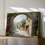 Landscape 258 Canvas Art 90 x 60 cm / Stretched on hidden frame