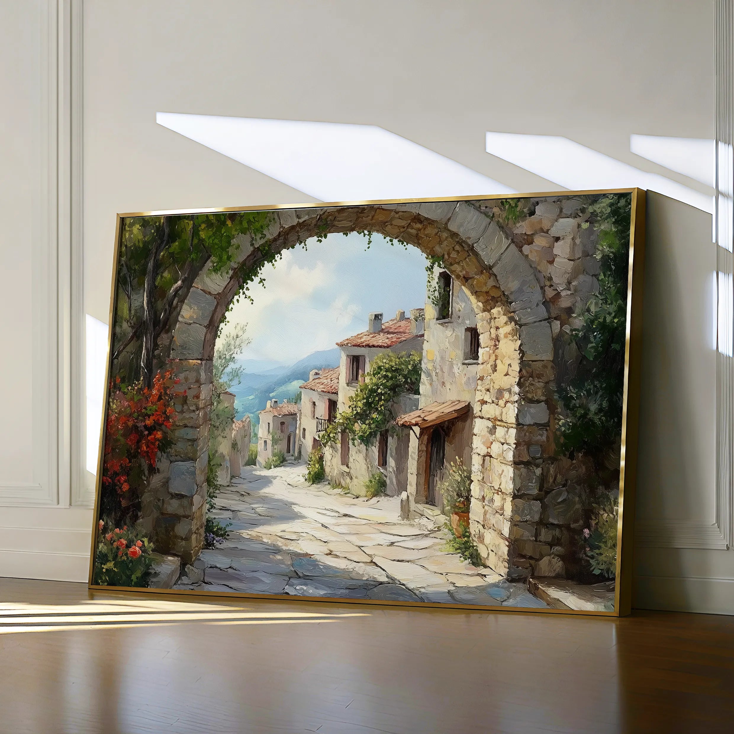 Landscape Canvas Wall Art WAD258-L 90 x 60 cm / Stretched on hidden frame