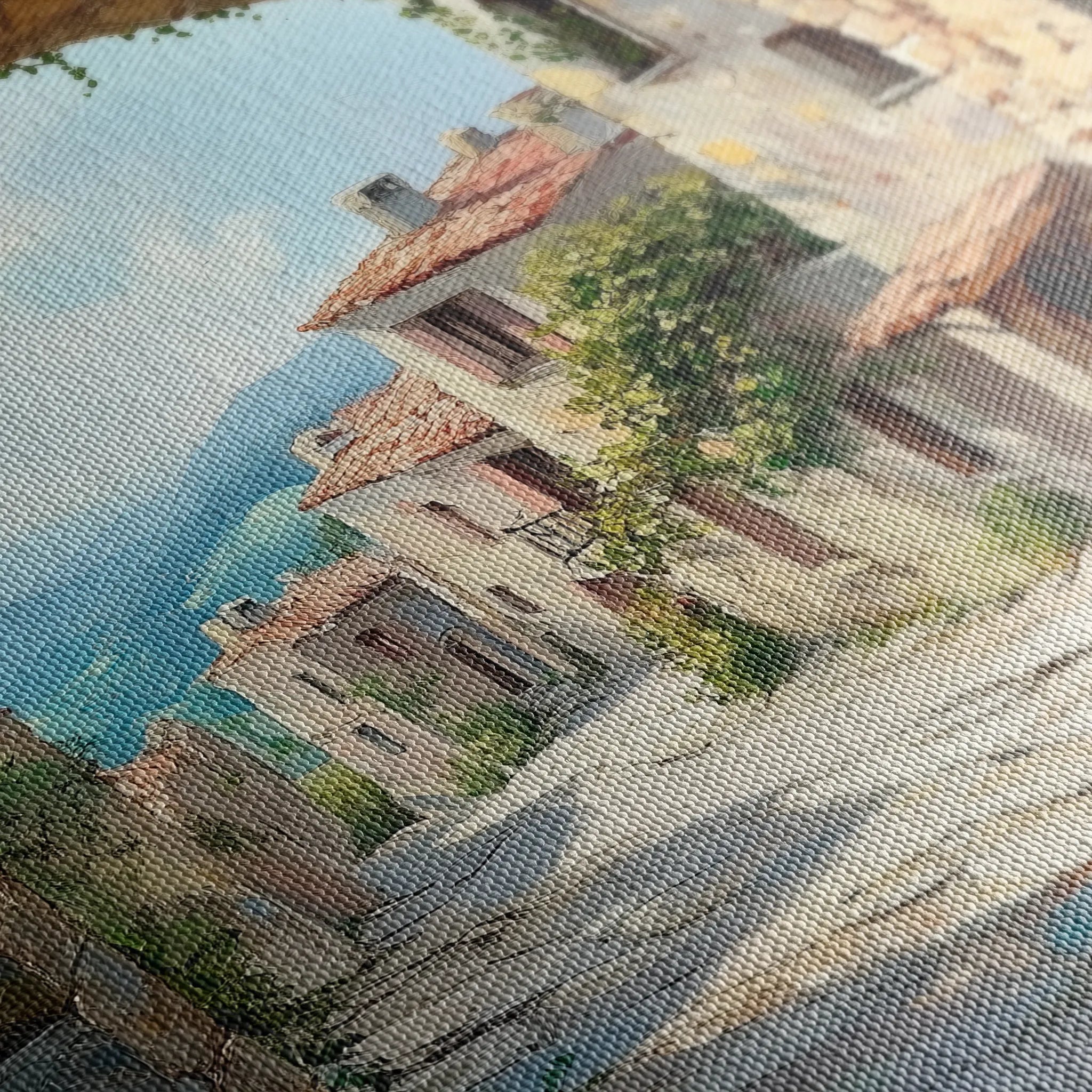 Landscape Canvas Wall Art WAD258-L 90 x 60 cm / Stretched on hidden frame