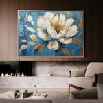 Floral Canvas Wall Art WAD259-F 90 x 60 cm / Stretched on hidden frame