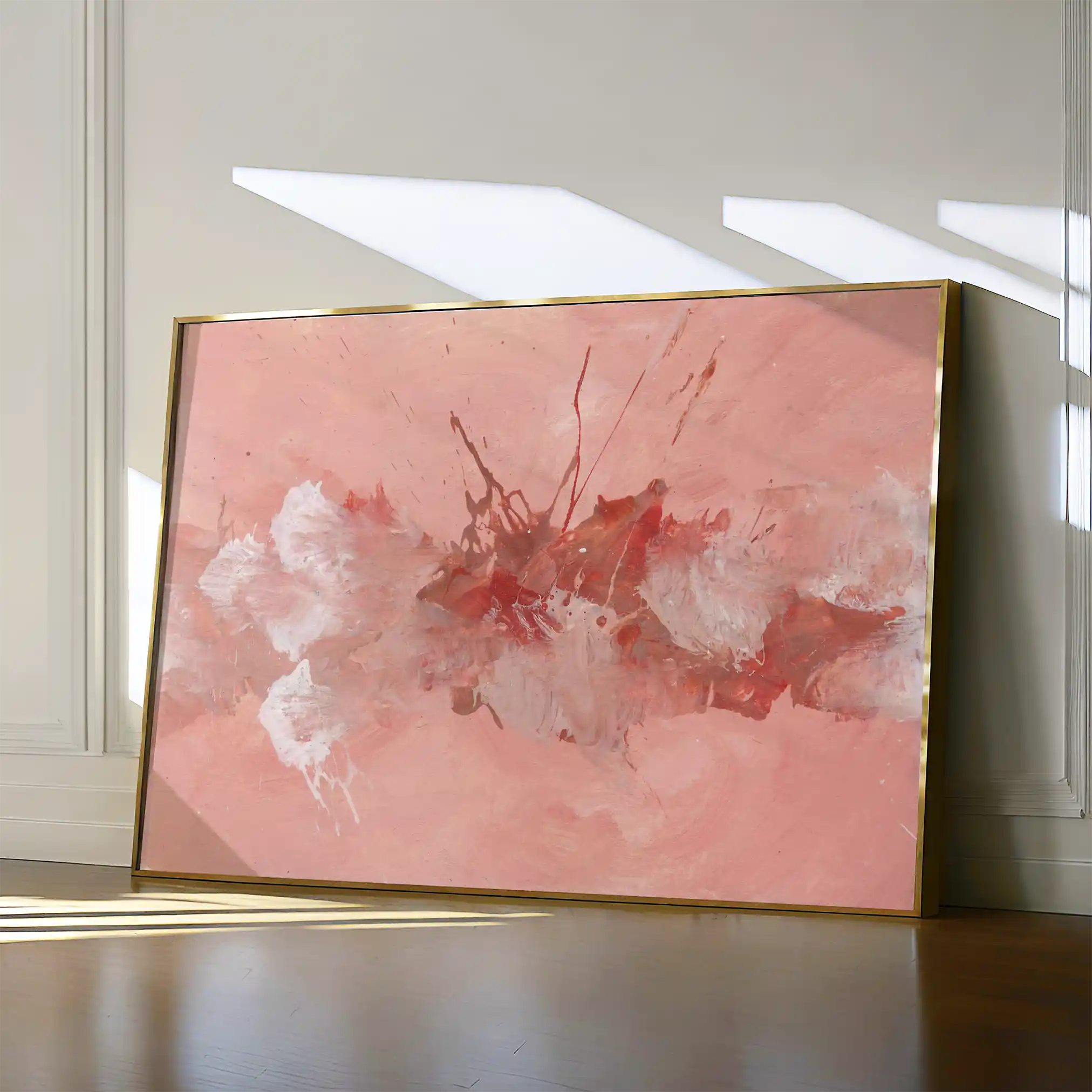 Abstract 260 Canvas Art 60 x 40 cm / Stretched on hidden frame