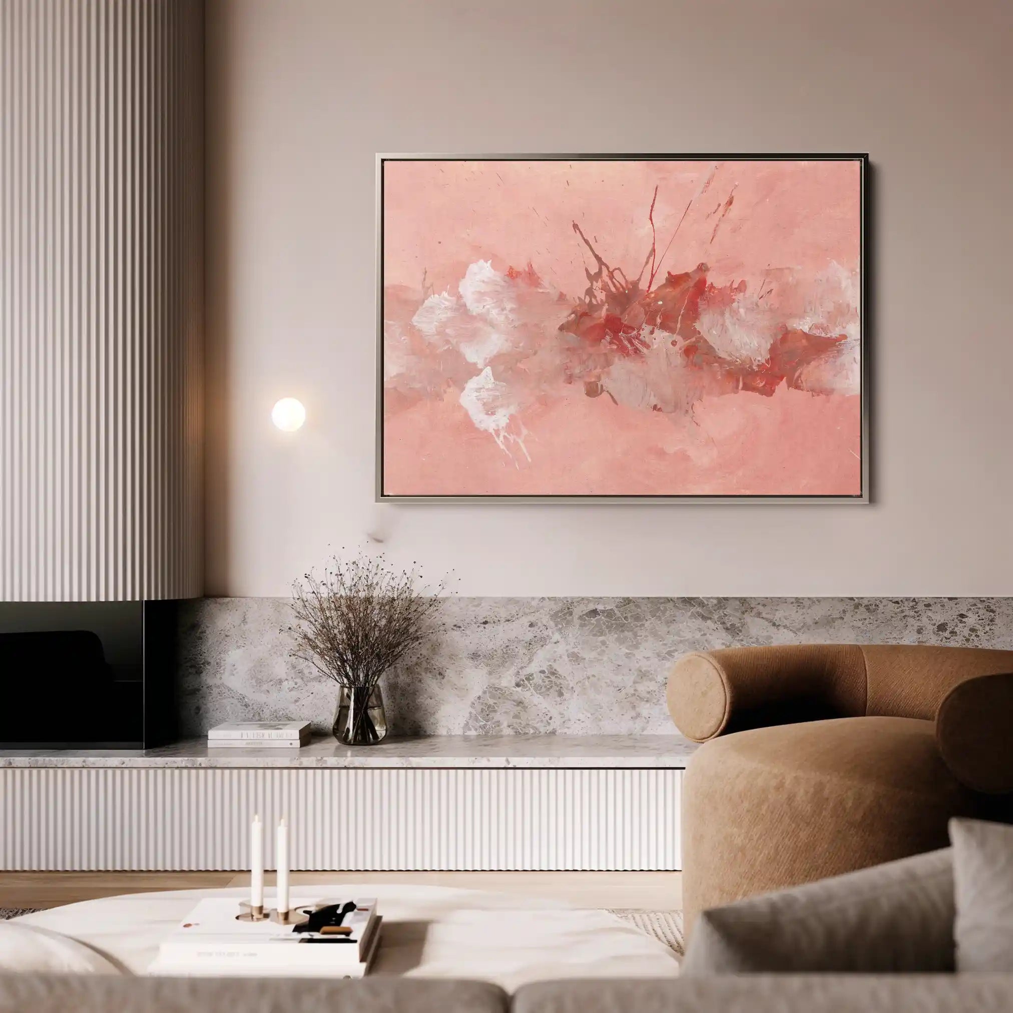 Abstract 260 Canvas Art 60 x 40 cm / Stretched on hidden frame