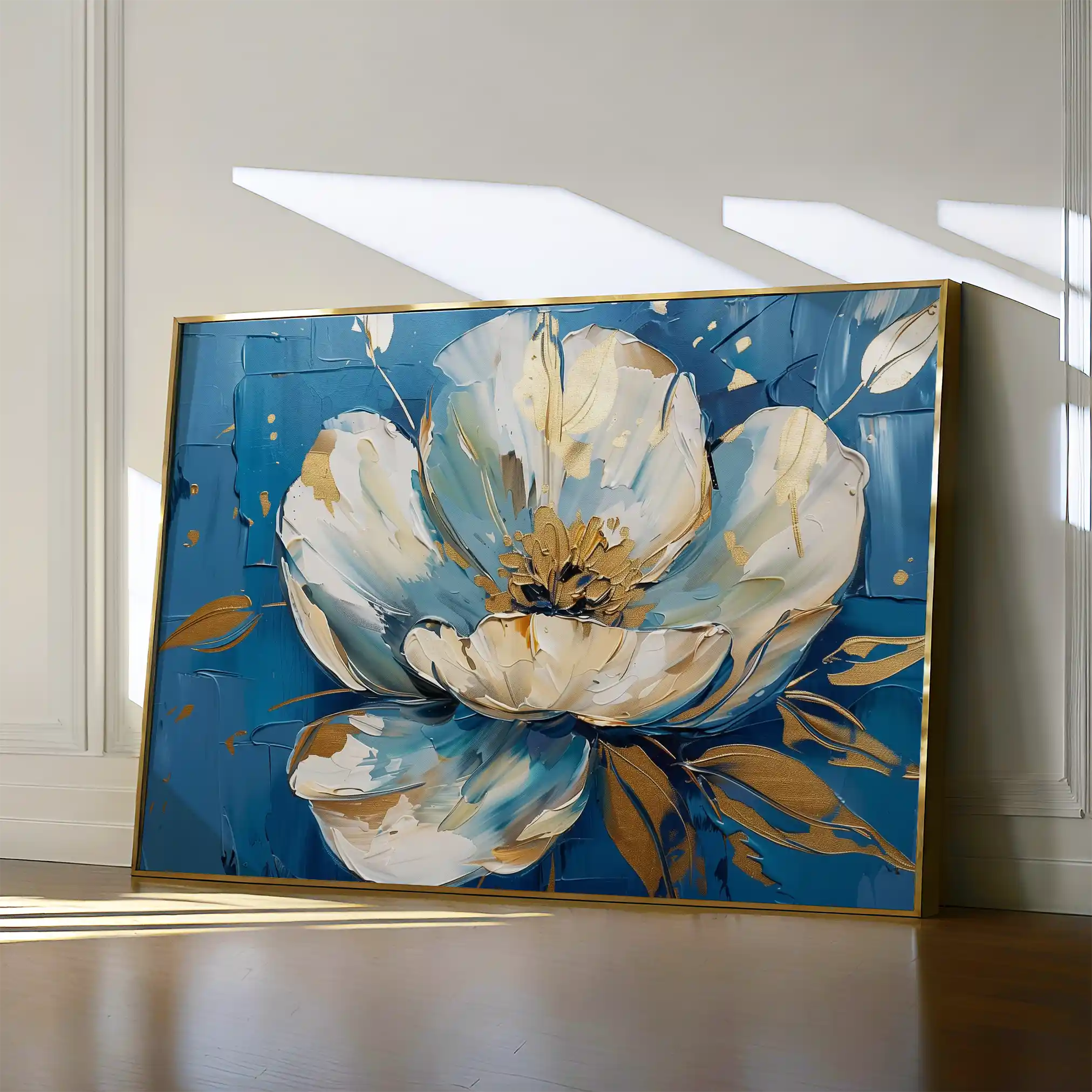 Floral Canvas Wall Art WAD260-F 90 x 60 cm / Stretched on hidden frame