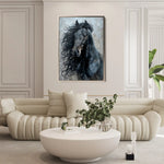 Horses 260 Canvas Art 90 x 60 cm / Stretched on hidden frame