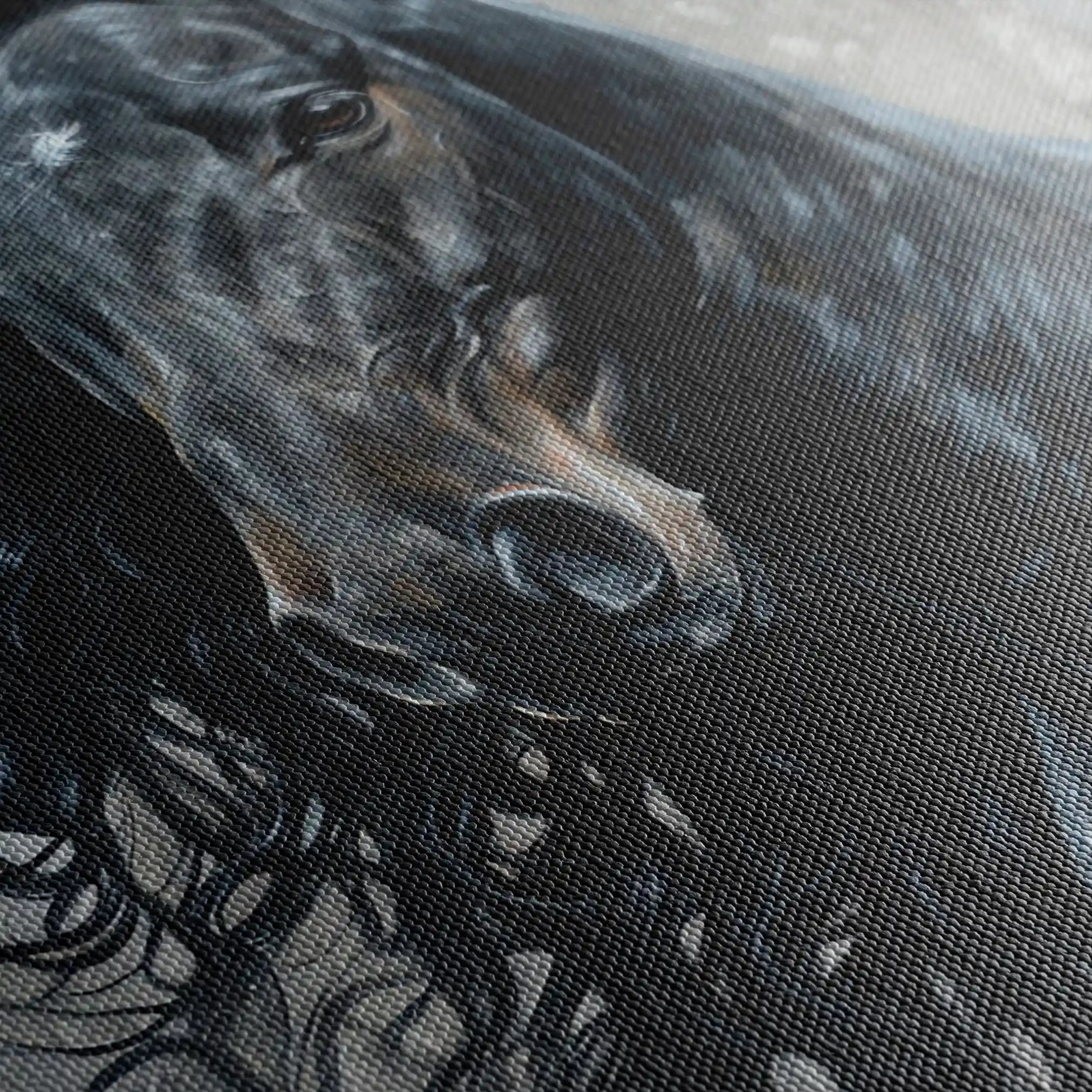 Horses 260 Canvas Art 90 x 60 cm / Stretched on hidden frame