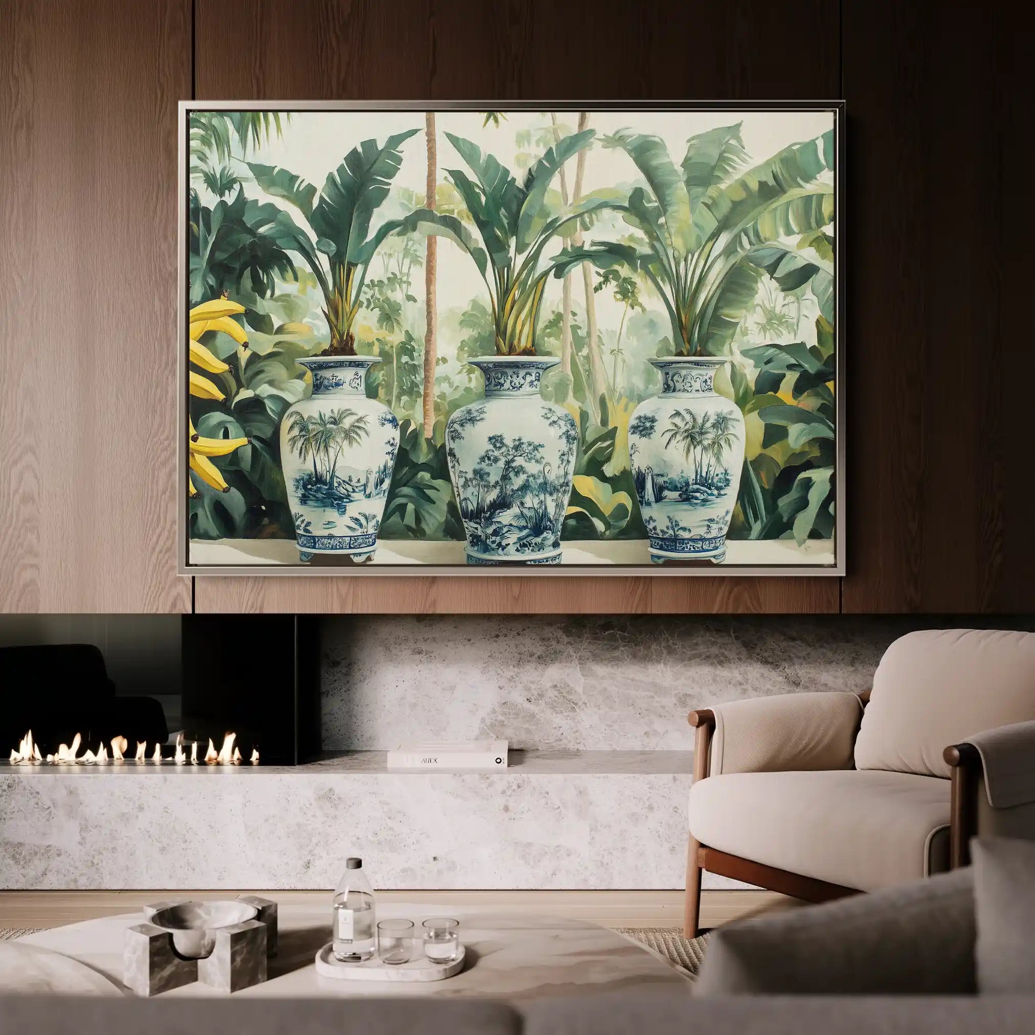 Landscape 260 Canvas Art 90 x 60 cm / Stretched on hidden frame