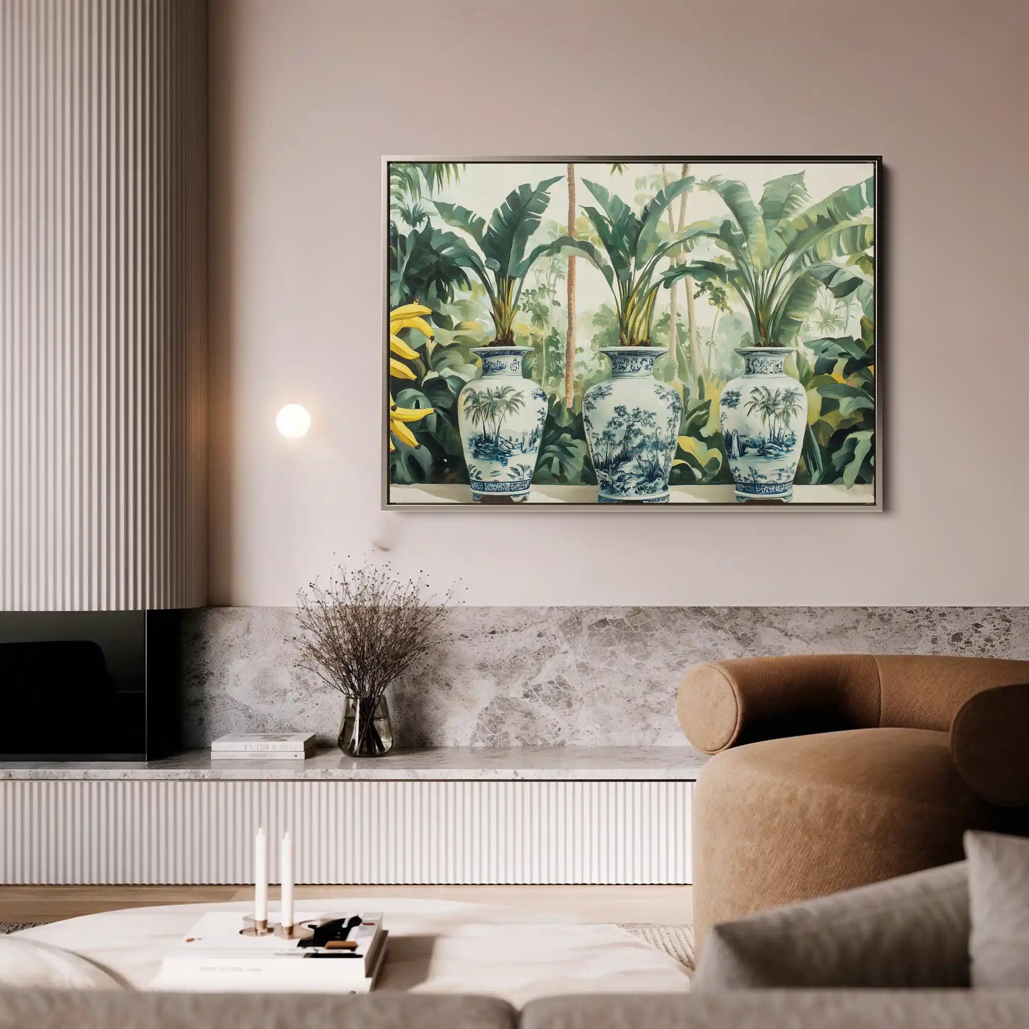 Landscape 260 Canvas Art 90 x 60 cm / Stretched on hidden frame