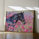 Horses 261 Canvas Art 90 x 60 cm / Stretched on hidden frame
