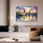 Landscape 261 Canvas Art 90 x 60 cm / Stretched on hidden frame