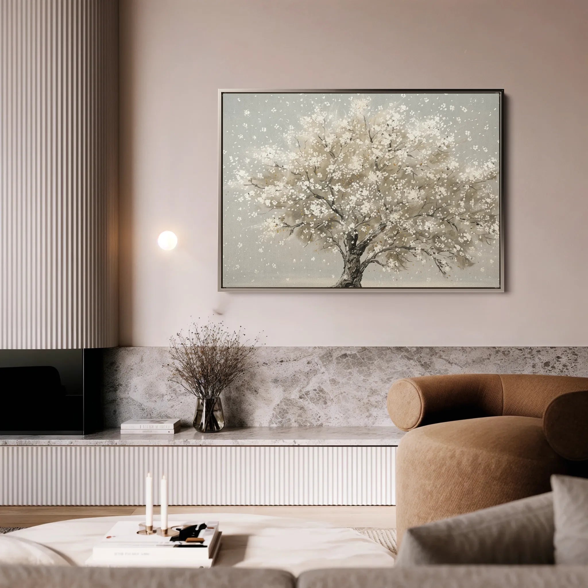 Floral Canvas Wall Art WAD262-F 90 x 60 cm / Stretched on hidden frame