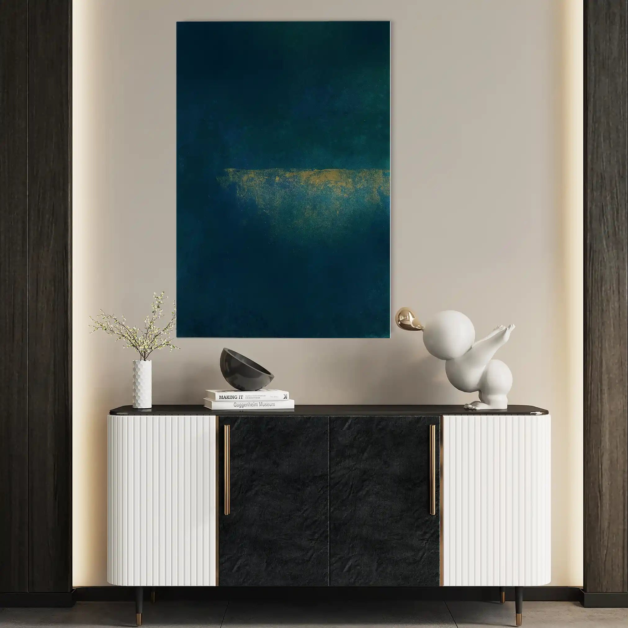 Abstract 263 Canvas Art 60 x 40 cm / Stretched on hidden frame