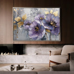 Floral Canvas Wall Art WAD263-F 90 x 60 cm / Stretched on hidden frame