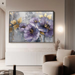Floral Canvas Wall Art WAD263-F 90 x 60 cm / Stretched on hidden frame