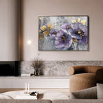Floral Canvas Wall Art WAD263-F 90 x 60 cm / Stretched on hidden frame