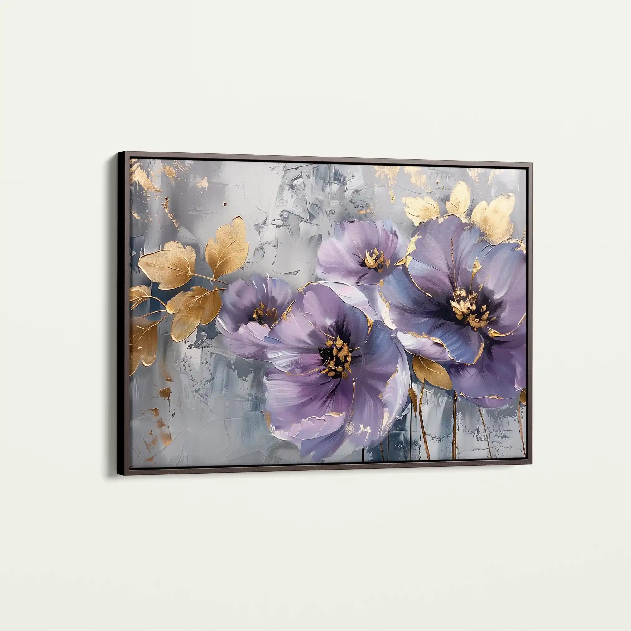 Floral Canvas Wall Art WAD263-F 90 x 60 cm / Stretched on hidden frame