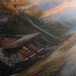 Landscape 263 Canvas Art 90 x 60 cm / Stretched on hidden frame