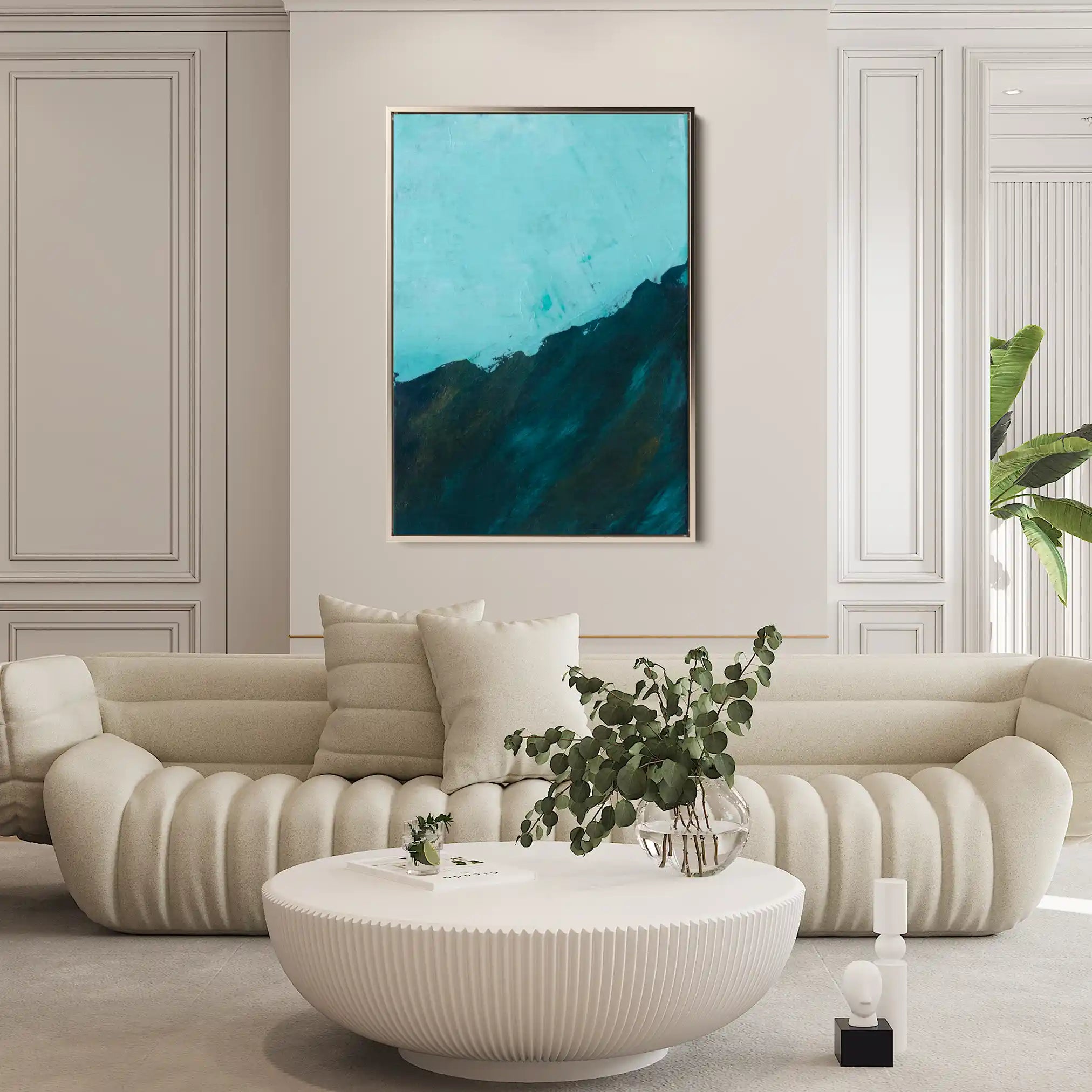 Abstract 264 Canvas Art 60 x 40 cm / Stretched on hidden frame