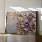 Floral Canvas Wall Art WAD264-F 90 x 60 cm / Stretched on hidden frame