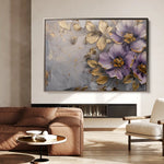 Floral Canvas Wall Art WAD264-F 90 x 60 cm / Stretched on hidden frame