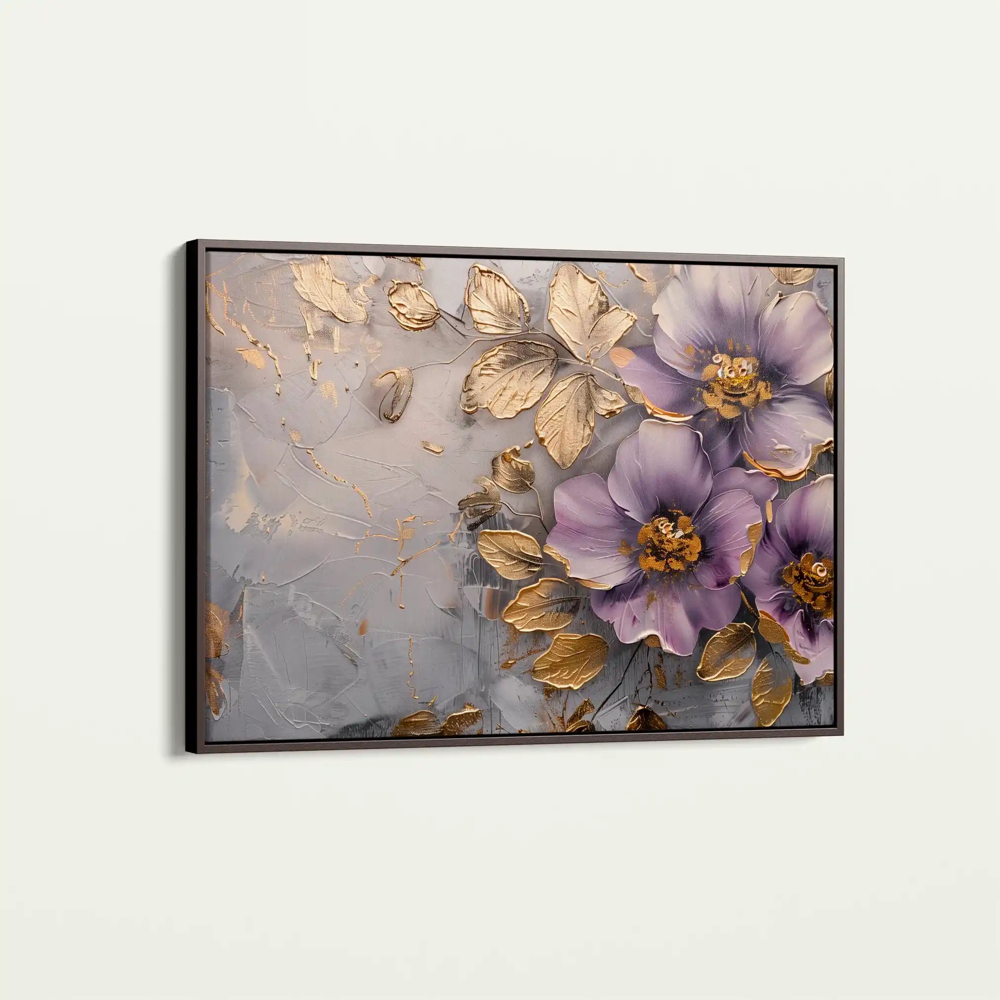 Floral Canvas Wall Art WAD264-F 90 x 60 cm / Stretched on hidden frame