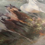 Horses 264 Canvas Art 90 x 60 cm / Stretched on hidden frame