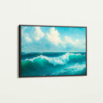 Landscape 264 Canvas Art 90 x 60 cm / Stretched on hidden frame