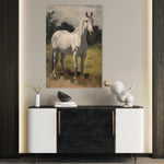 Horses 265 Canvas Art 90 x 60 cm / Stretched on hidden frame