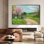 Landscape 265 Canvas Art 90 x 60 cm / Stretched on hidden frame