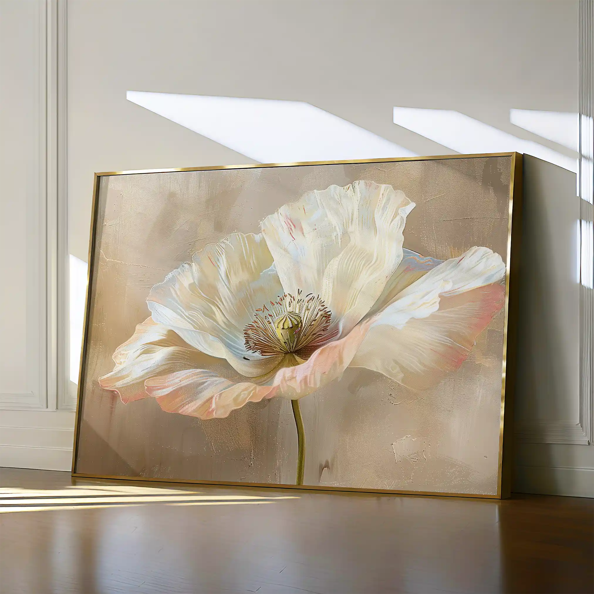 Floral Canvas Wall Art WAD266-F 90 x 60 cm / Stretched on hidden frame