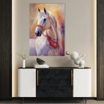 Horses 266 Canvas Art 90 x 60 cm / Stretched on hidden frame
